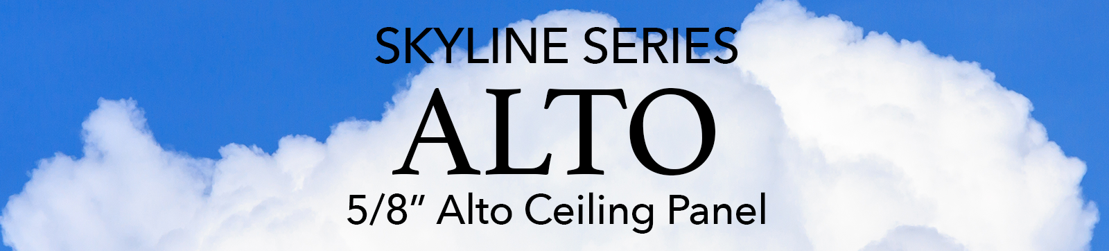Spantek 5/8" Alto Ceiling Panel Cloud Photo